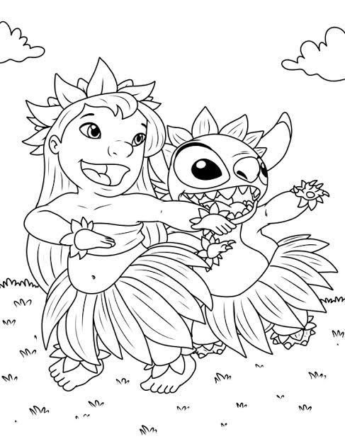 100+ Lilo and Stitch Coloring Pages: Ohana Fun 101