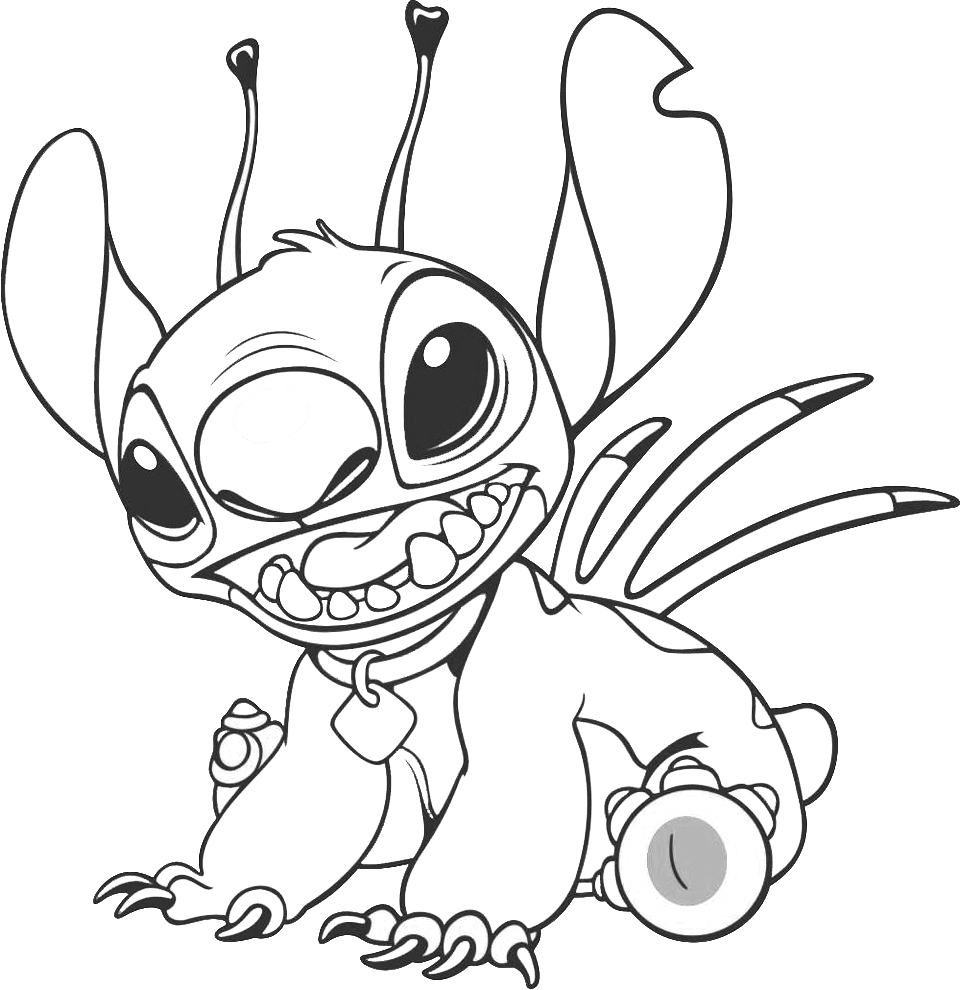 100+ Lilo and Stitch Coloring Pages: Ohana Fun 102