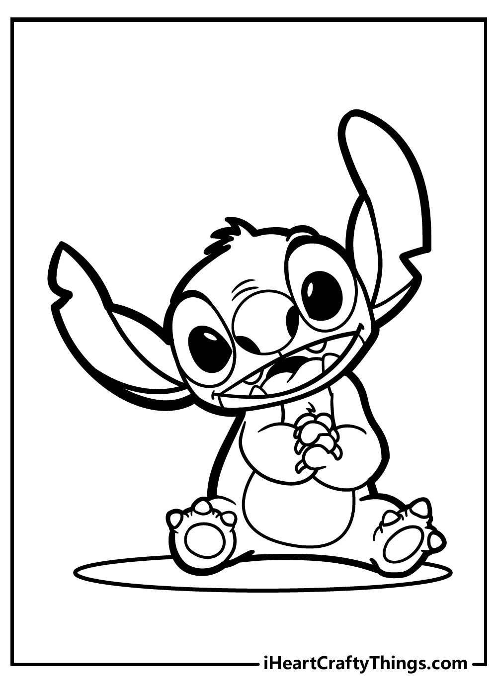 100+ Lilo and Stitch Coloring Pages: Ohana Fun 12