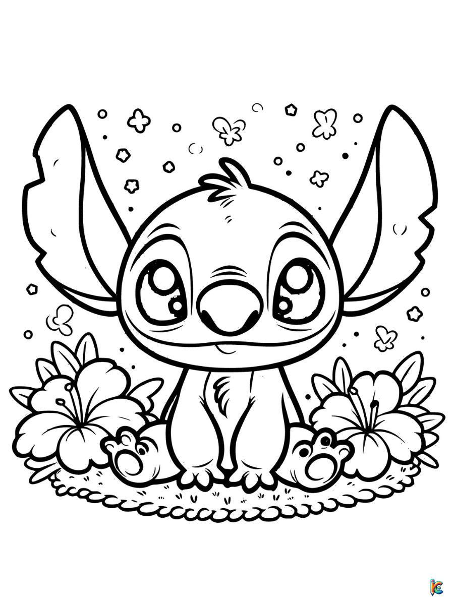 100+ Lilo and Stitch Coloring Pages: Ohana Fun 14