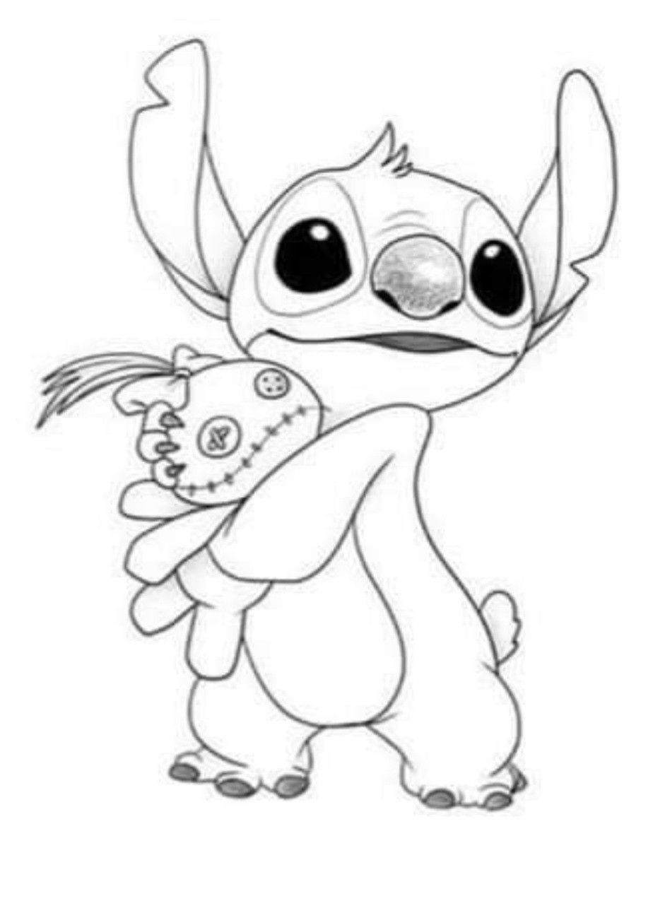 100+ Lilo and Stitch Coloring Pages: Ohana Fun 26