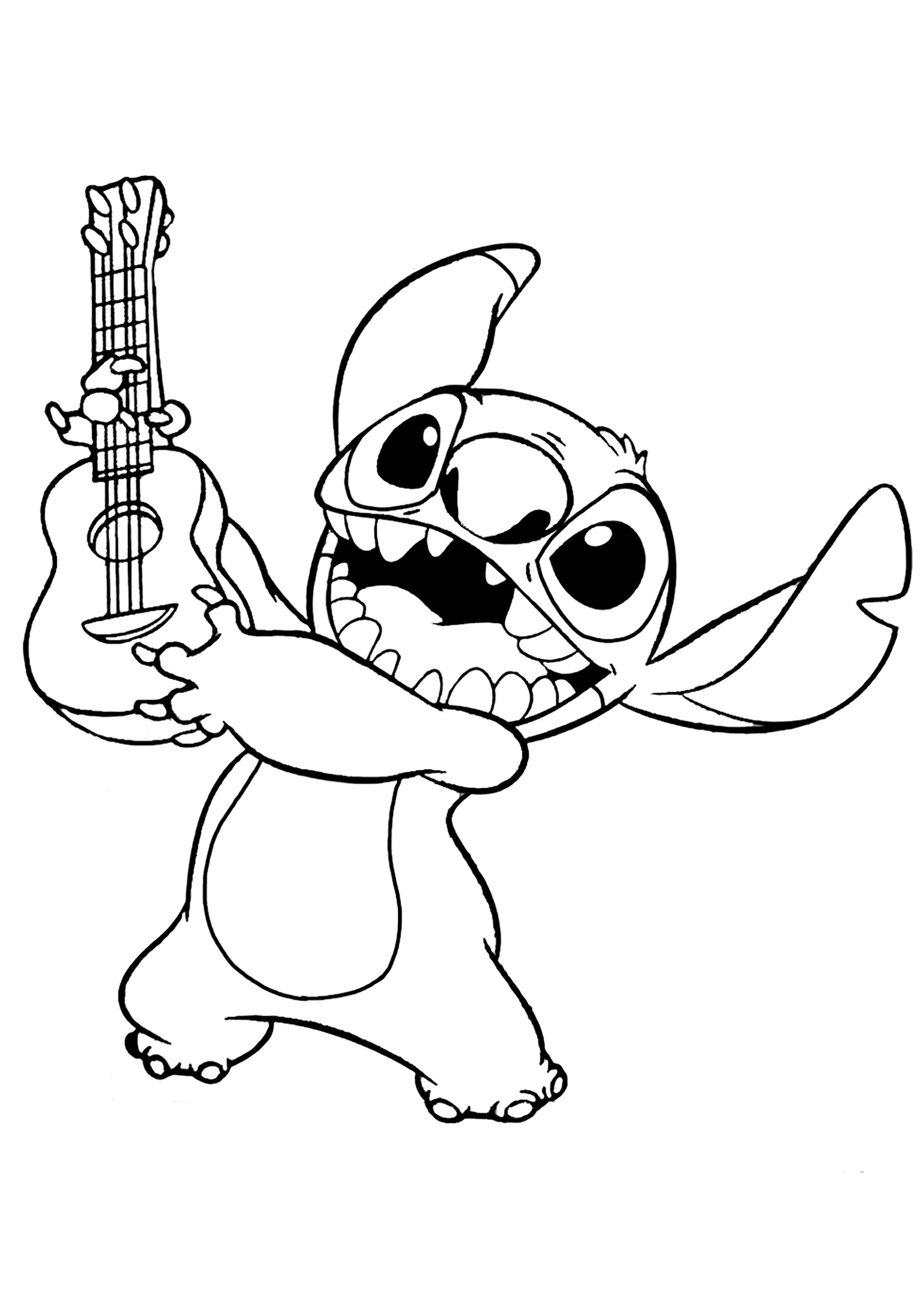 100+ Lilo and Stitch Coloring Pages: Ohana Fun 28