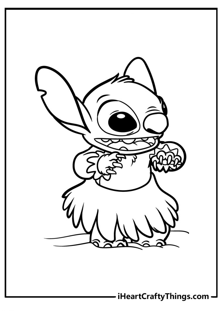 100+ Lilo and Stitch Coloring Pages: Ohana Fun 3