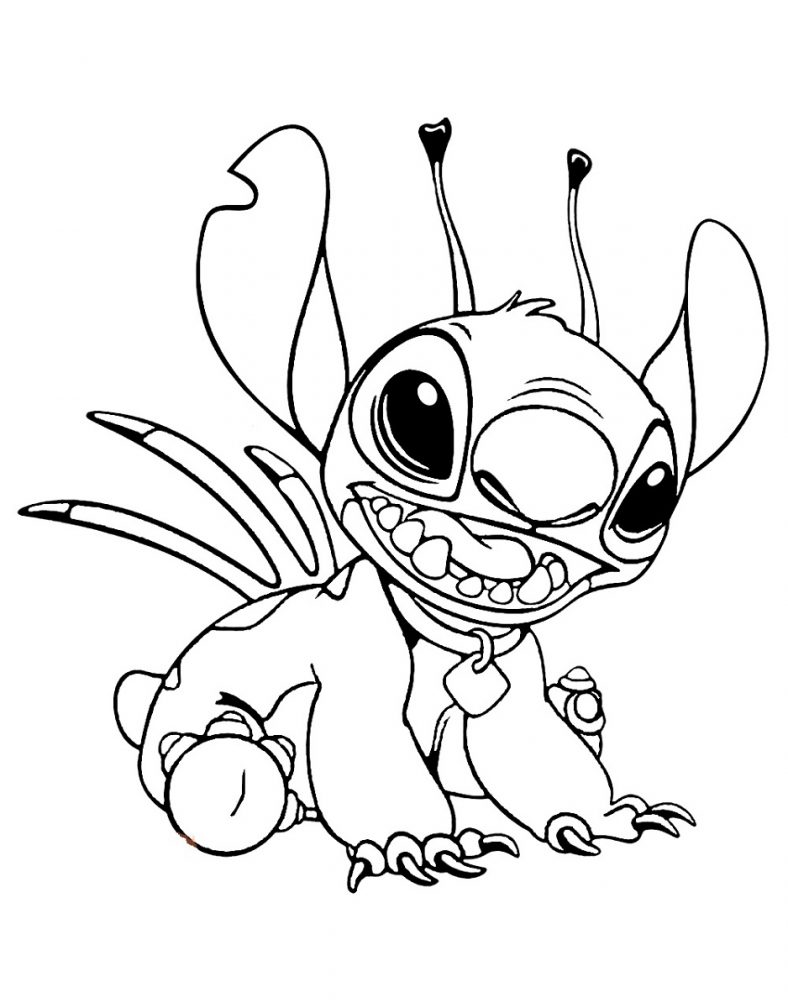 100+ Lilo and Stitch Coloring Pages: Ohana Fun 31