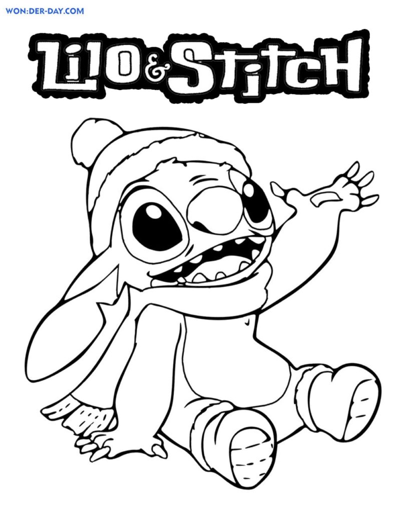 100+ Lilo and Stitch Coloring Pages: Ohana Fun 32