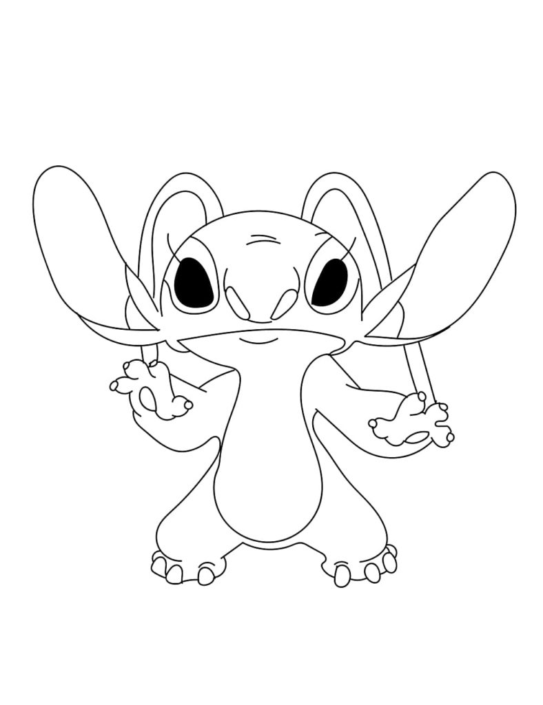 100+ Lilo and Stitch Coloring Pages: Ohana Fun 34