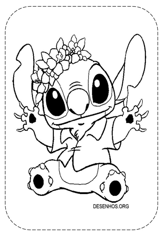 100+ Lilo and Stitch Coloring Pages: Ohana Fun 44