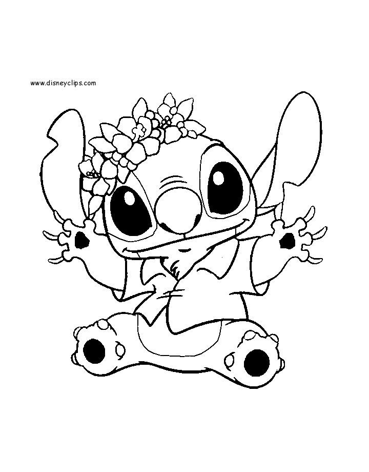 100+ Lilo and Stitch Coloring Pages: Ohana Fun 49