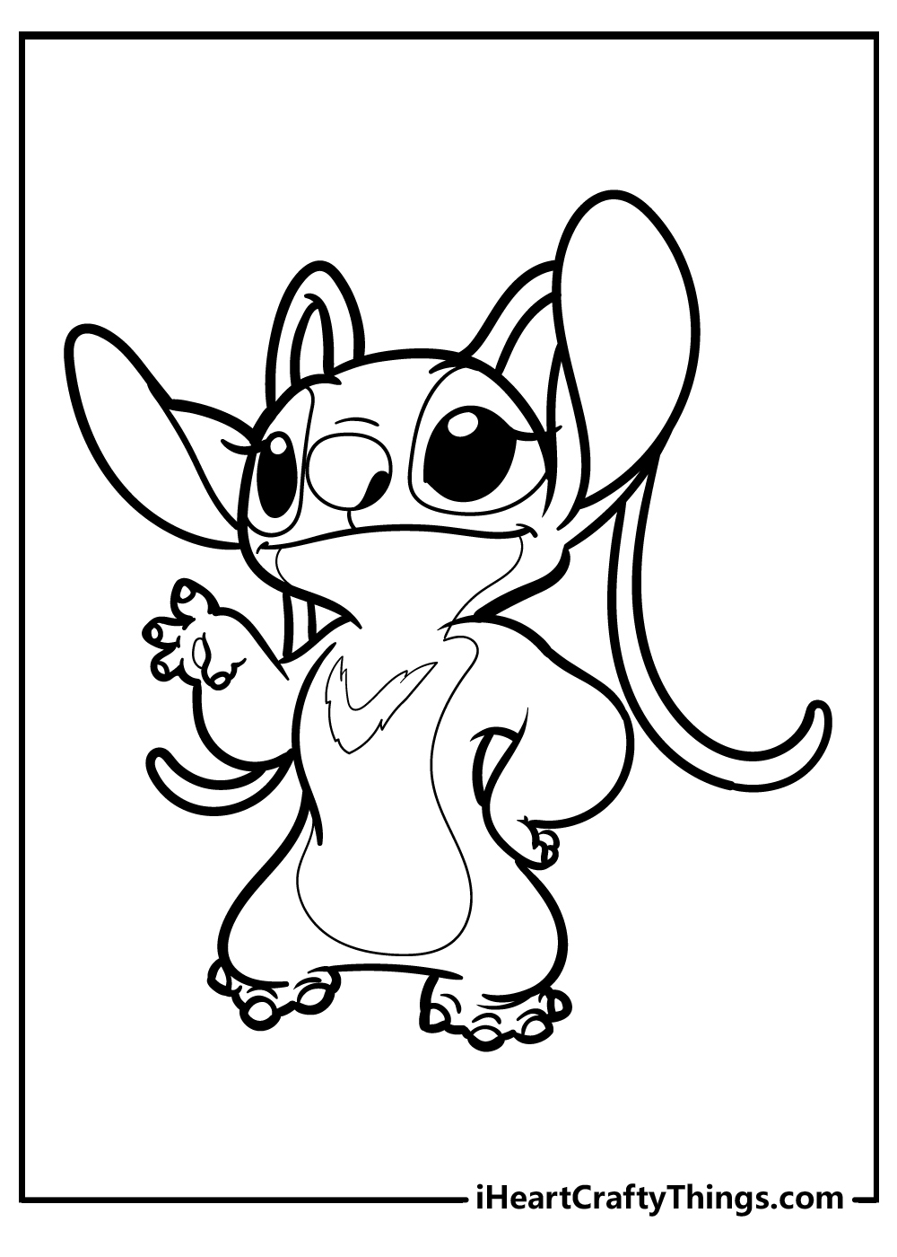 100+ Lilo and Stitch Coloring Pages: Ohana Fun 51