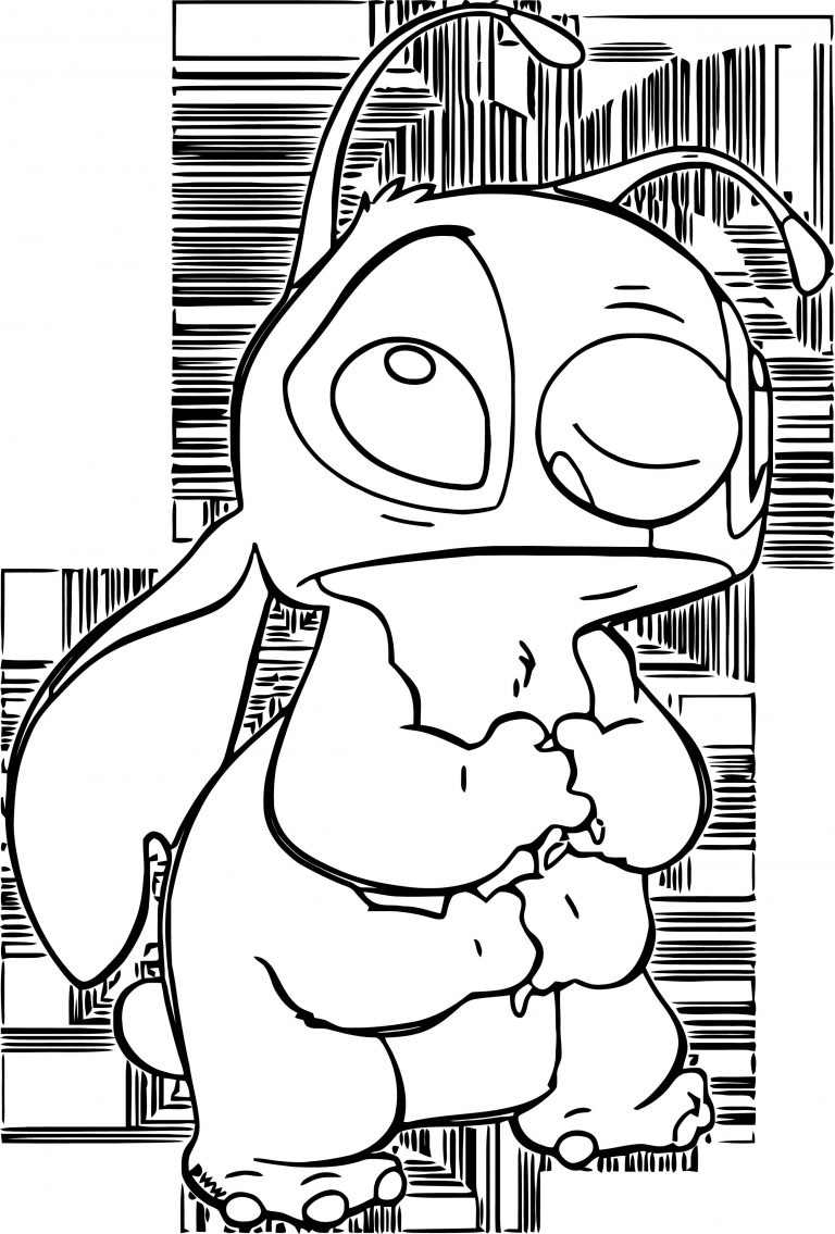 100+ Lilo and Stitch Coloring Pages: Ohana Fun 56