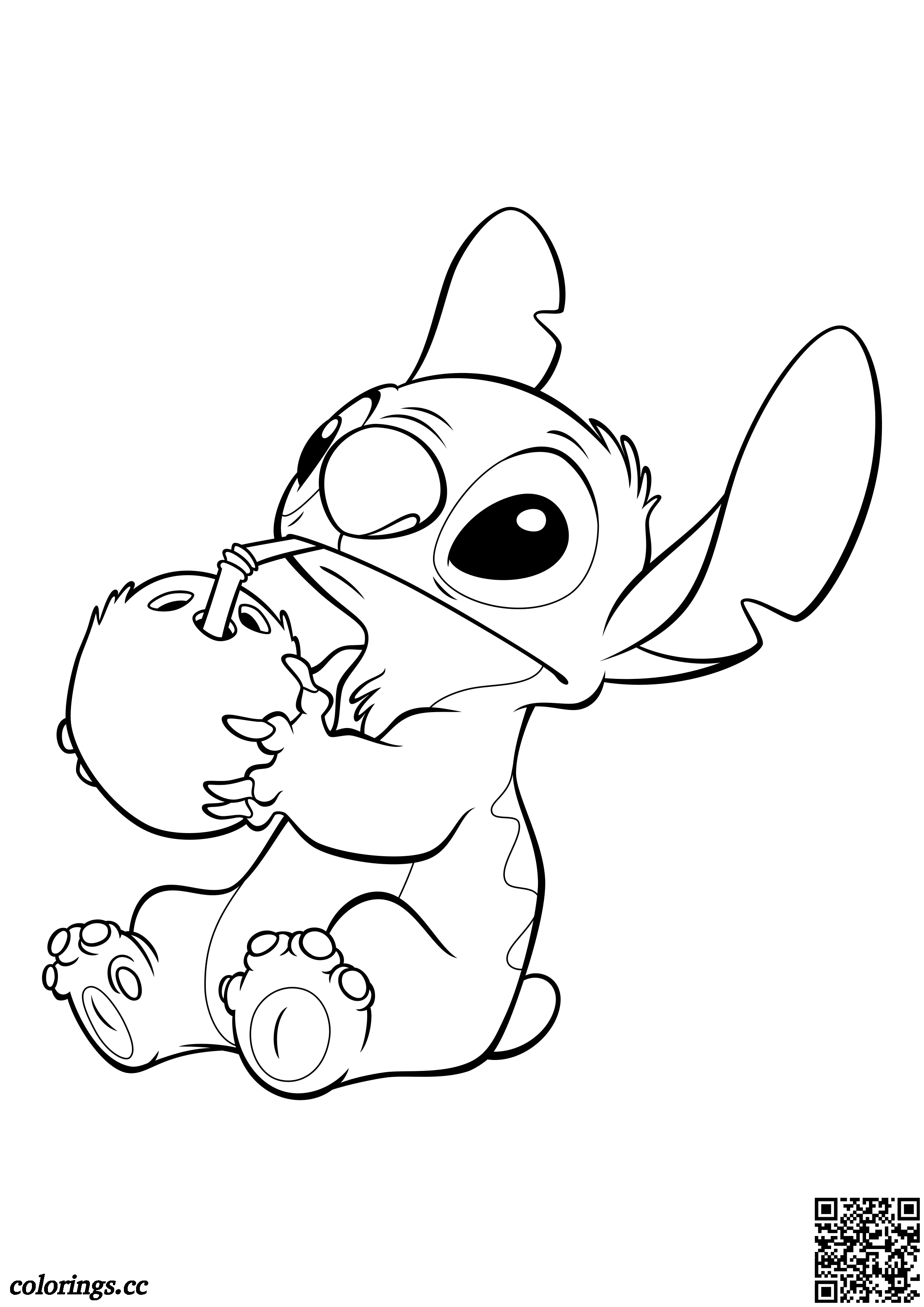 100+ Lilo and Stitch Coloring Pages: Ohana Fun 57