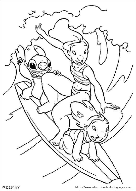 100+ Lilo and Stitch Coloring Pages: Ohana Fun 58