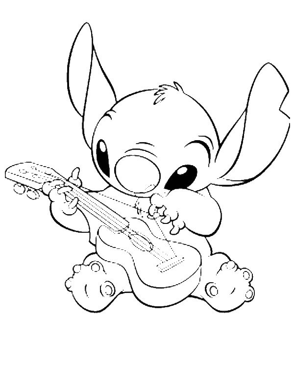 100+ Lilo and Stitch Coloring Pages: Ohana Fun 59