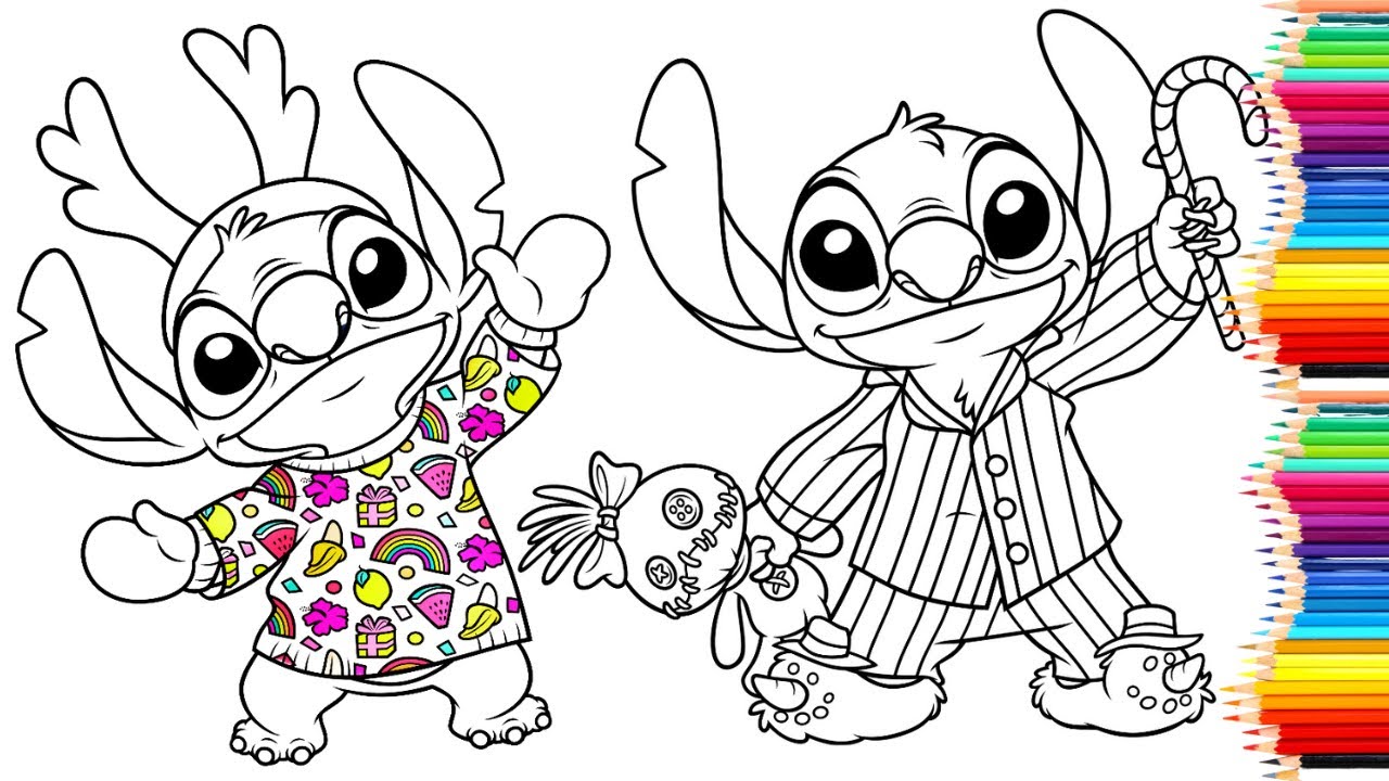 100+ Lilo and Stitch Coloring Pages: Ohana Fun 60