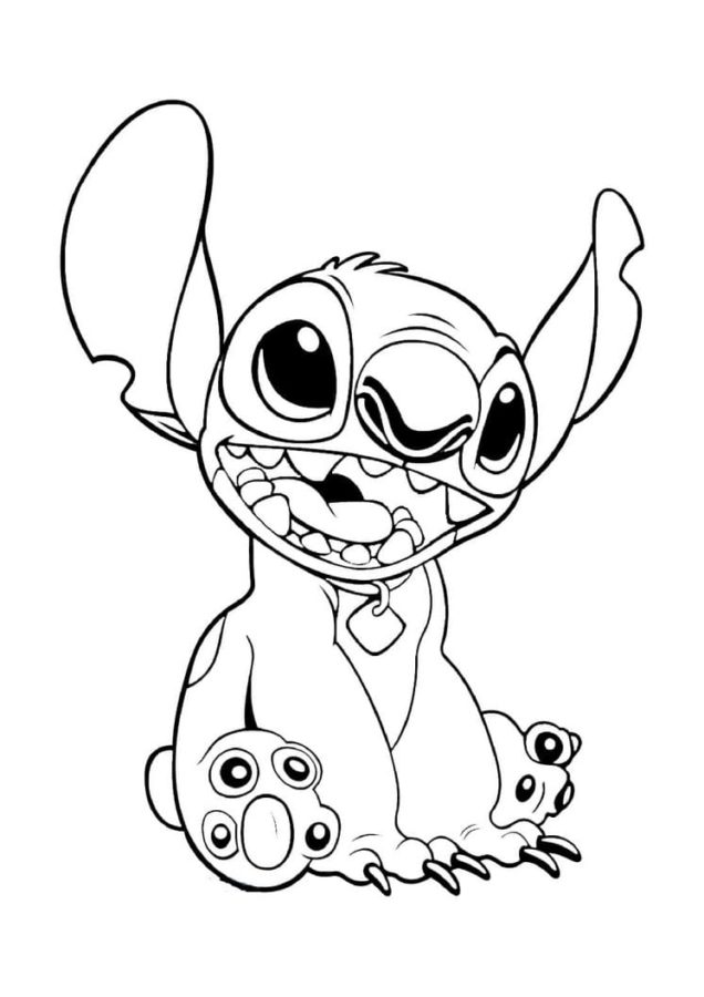 100+ Lilo and Stitch Coloring Pages: Ohana Fun 71