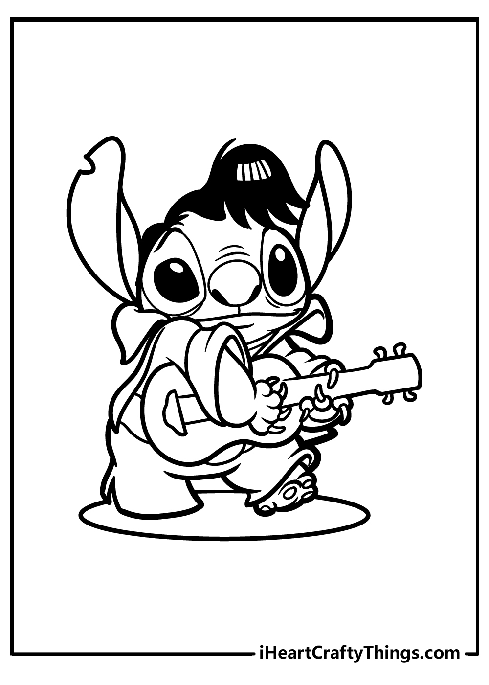 100+ Lilo and Stitch Coloring Pages: Ohana Fun 77