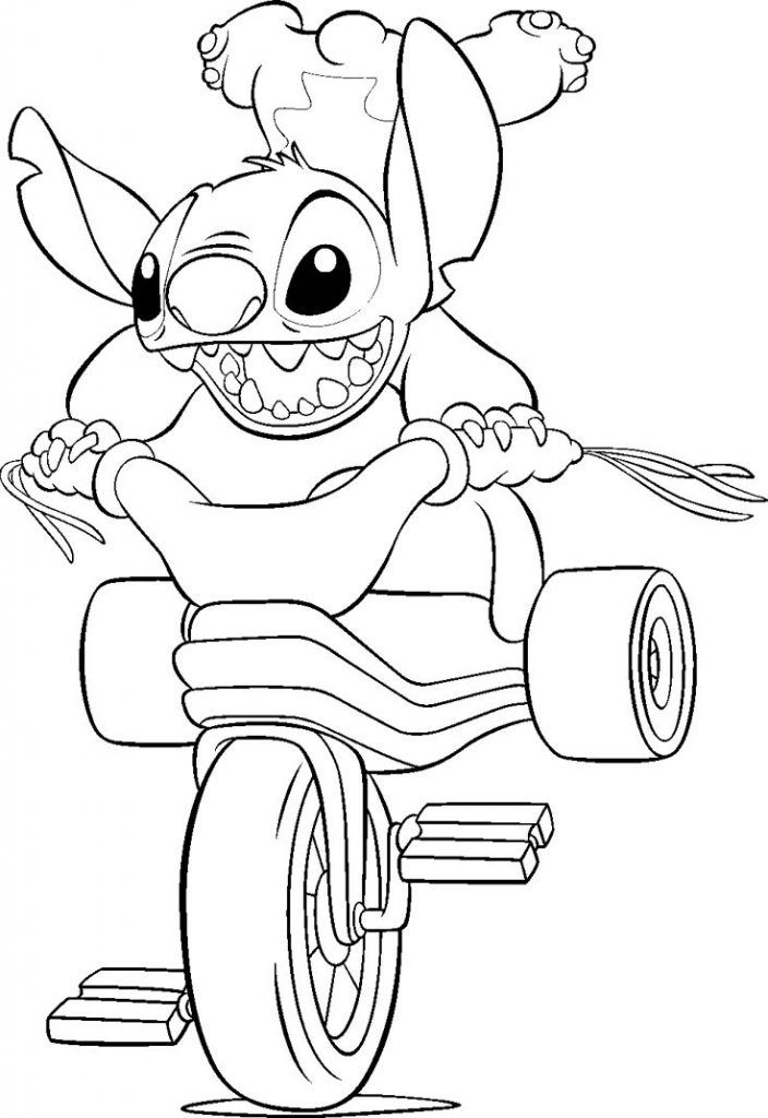 100+ Lilo and Stitch Coloring Pages: Ohana Fun 79