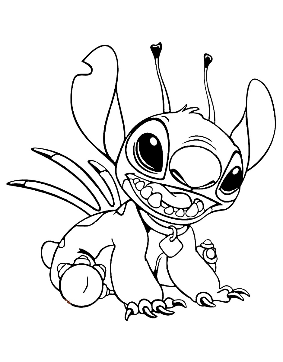 100+ Lilo and Stitch Coloring Pages: Ohana Fun 8