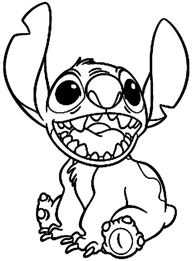 100+ Lilo and Stitch Coloring Pages: Ohana Fun 81