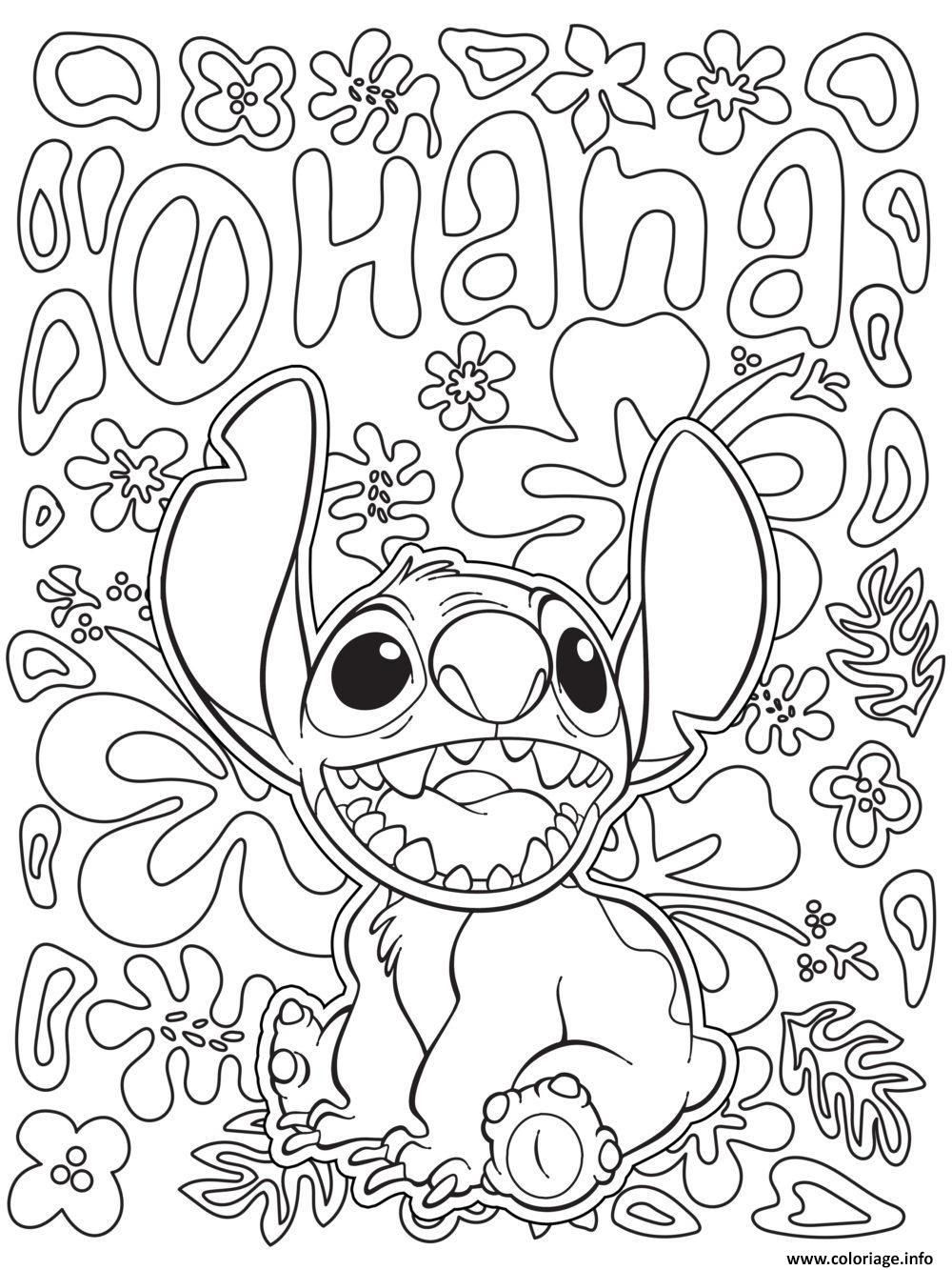 100+ Lilo and Stitch Coloring Pages: Ohana Fun 82