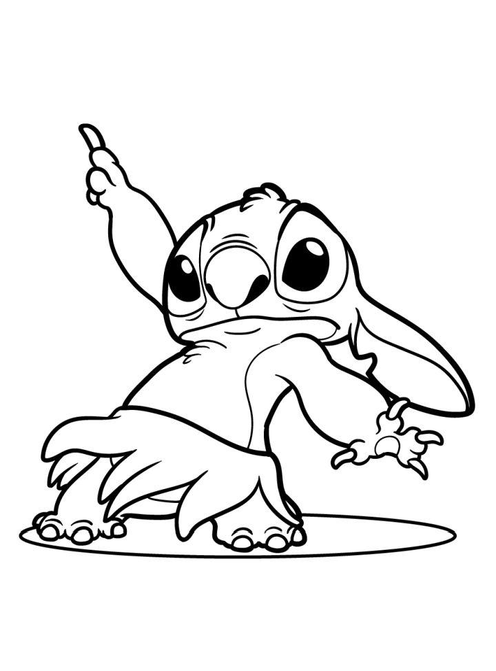 100+ Lilo and Stitch Coloring Pages: Ohana Fun 87