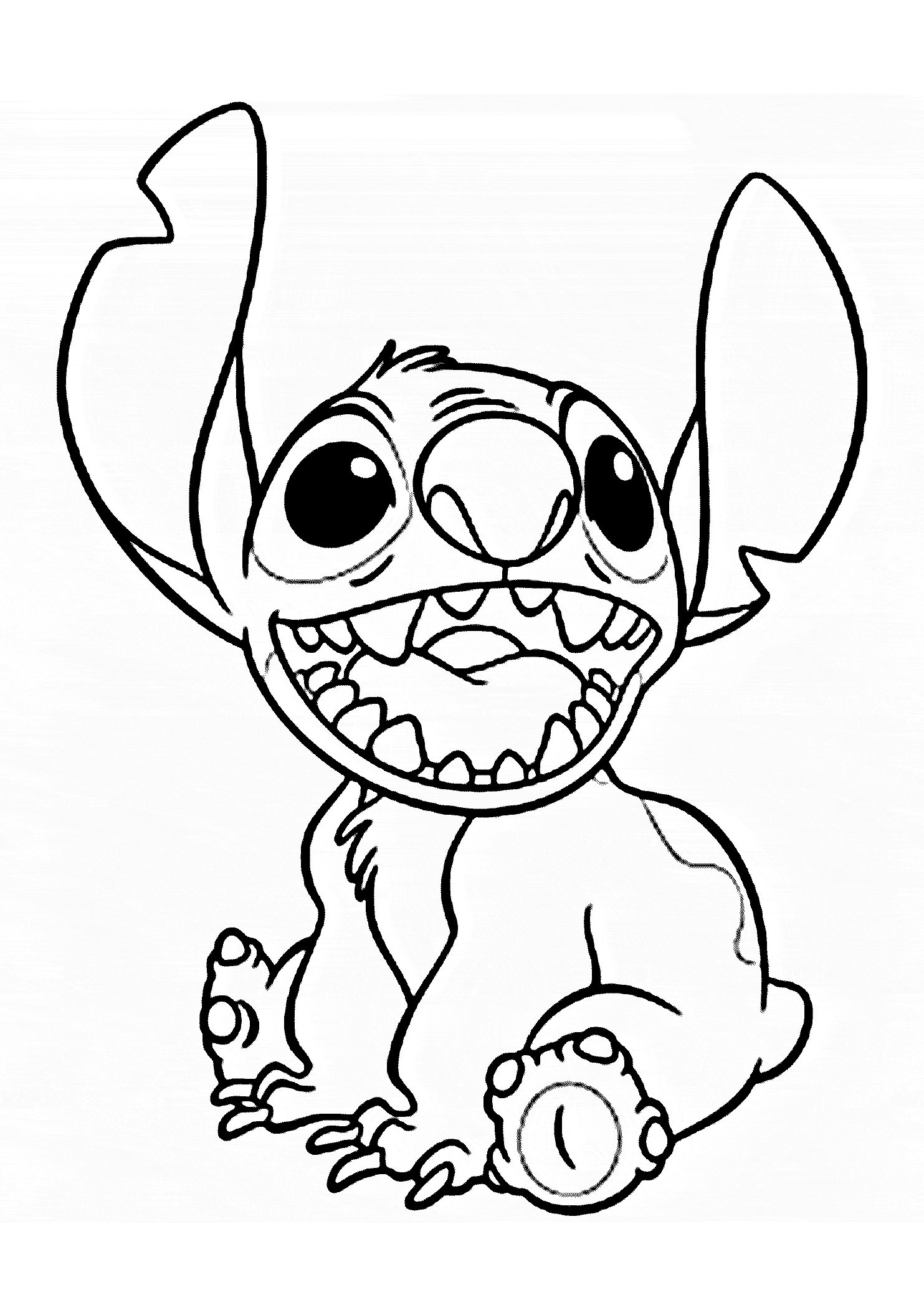 100+ Lilo and Stitch Coloring Pages: Ohana Fun 95