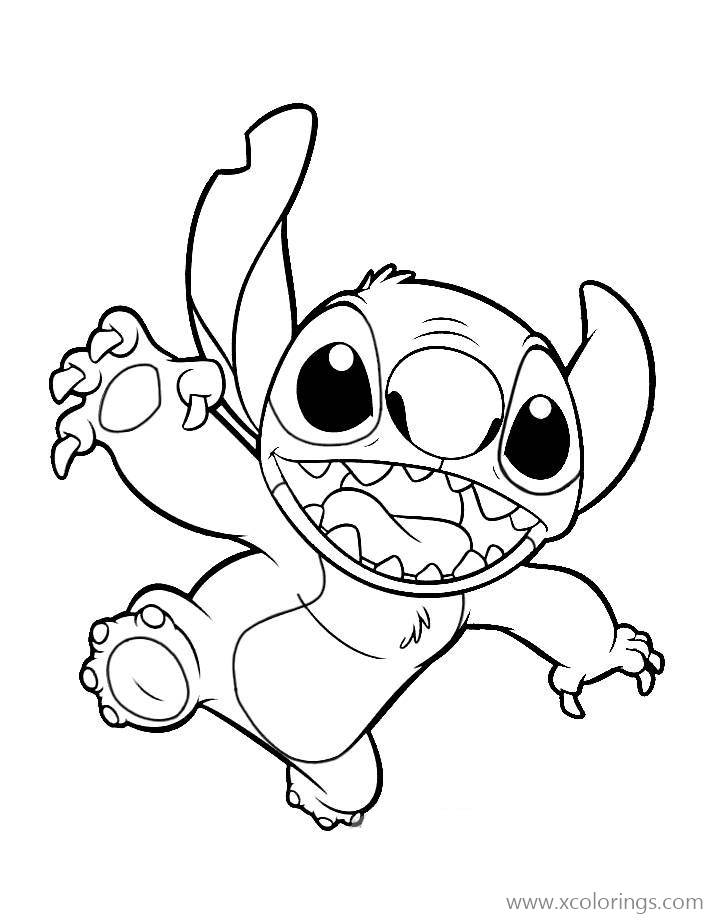 100+ Lilo and Stitch Coloring Pages: Ohana Fun 96