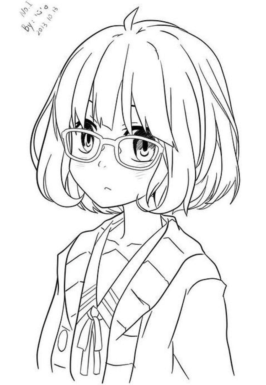 110+ Anime Coloring Pages Selection 1