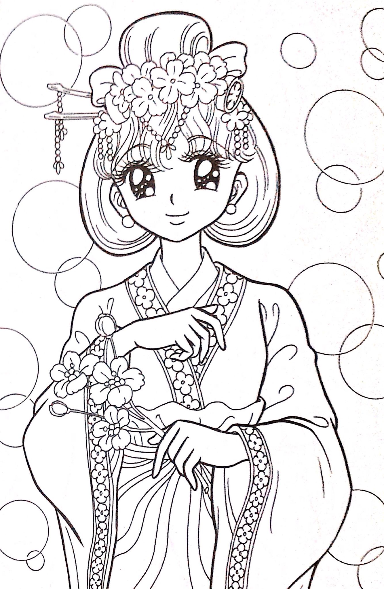 110+ Anime Coloring Pages Selection 10