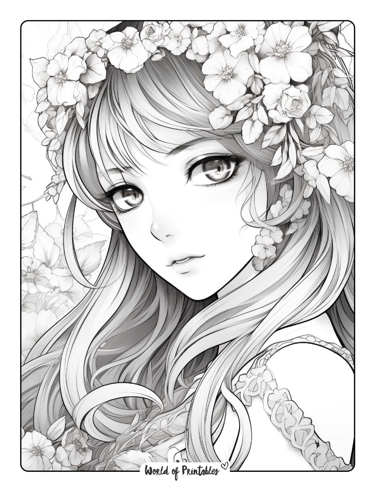 110+ Anime Coloring Pages Selection 31