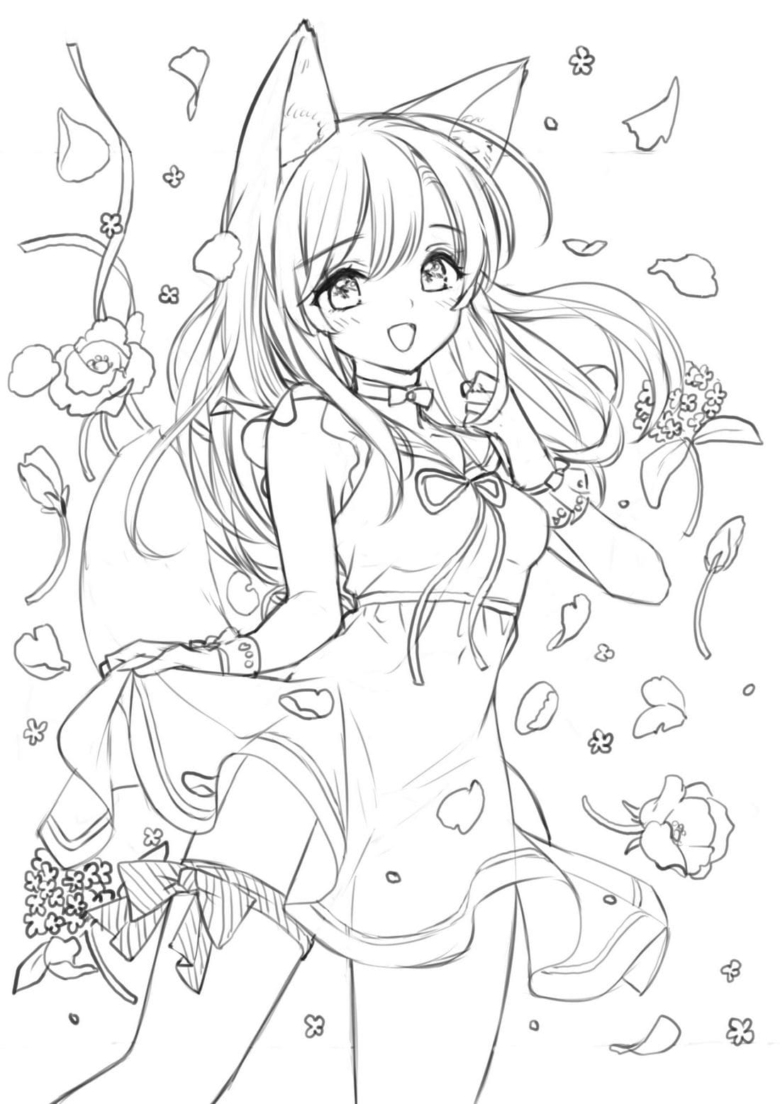 110+ Anime Coloring Pages Selection 37