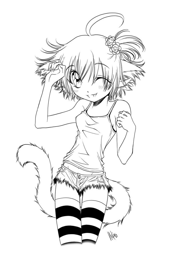 110+ Anime Coloring Pages Selection 57