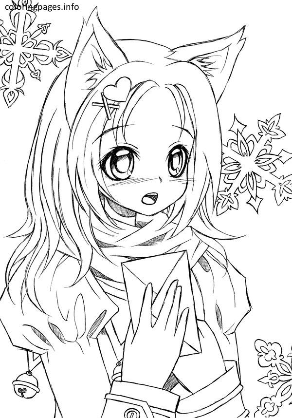 110+ Anime Coloring Pages Selection 60