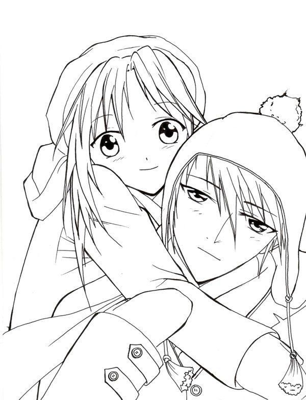 110+ Anime Coloring Pages Selection 61