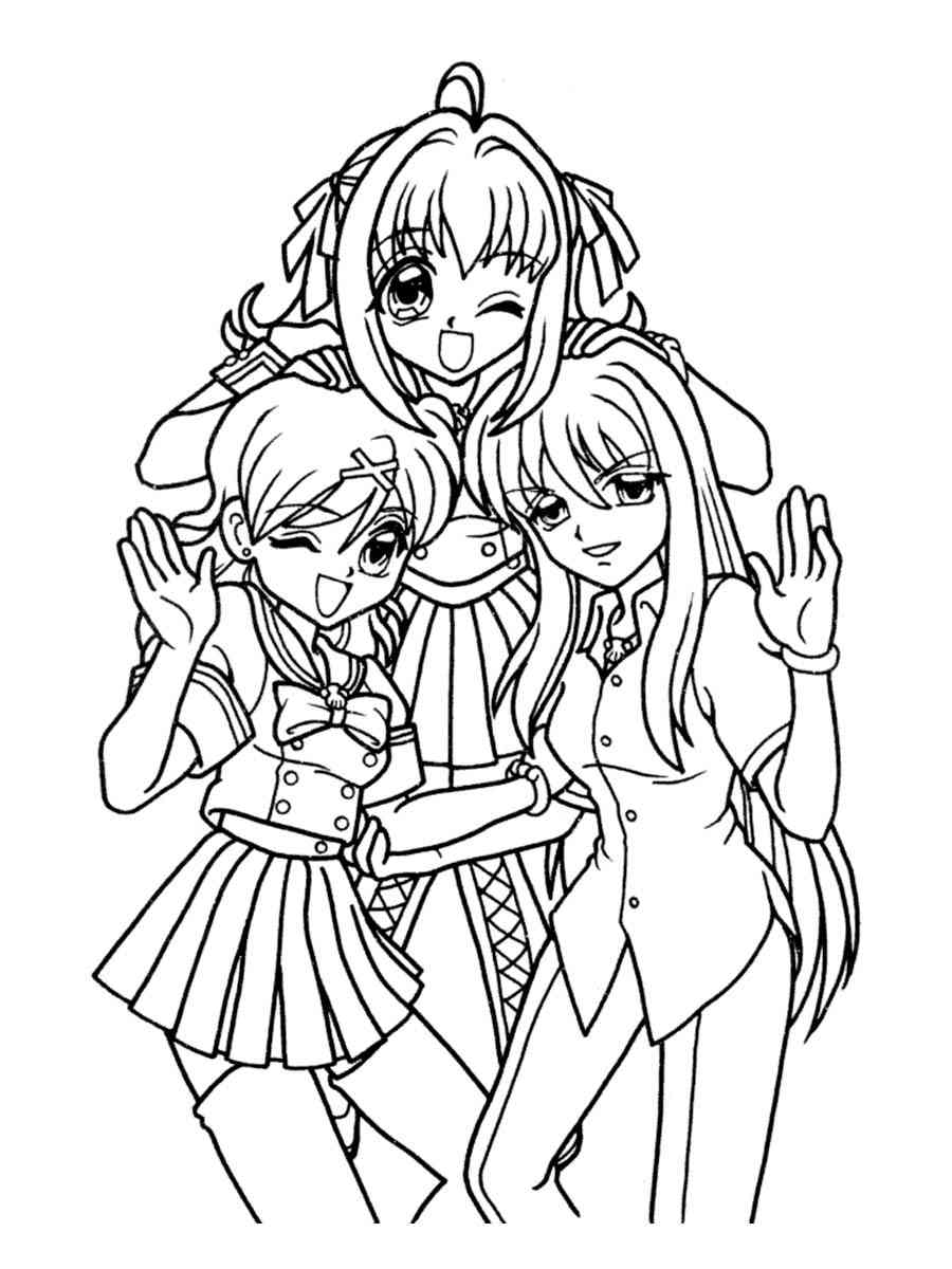 110+ Anime Coloring Pages Selection 72