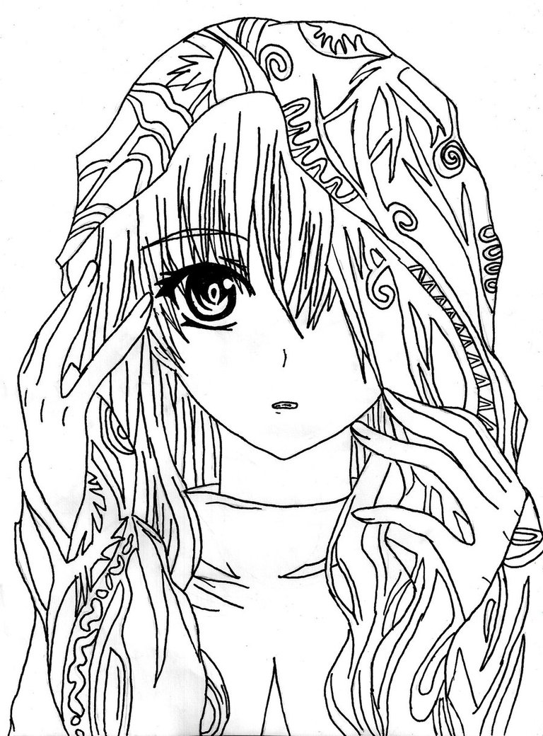 110+ Anime Coloring Pages Selection 77