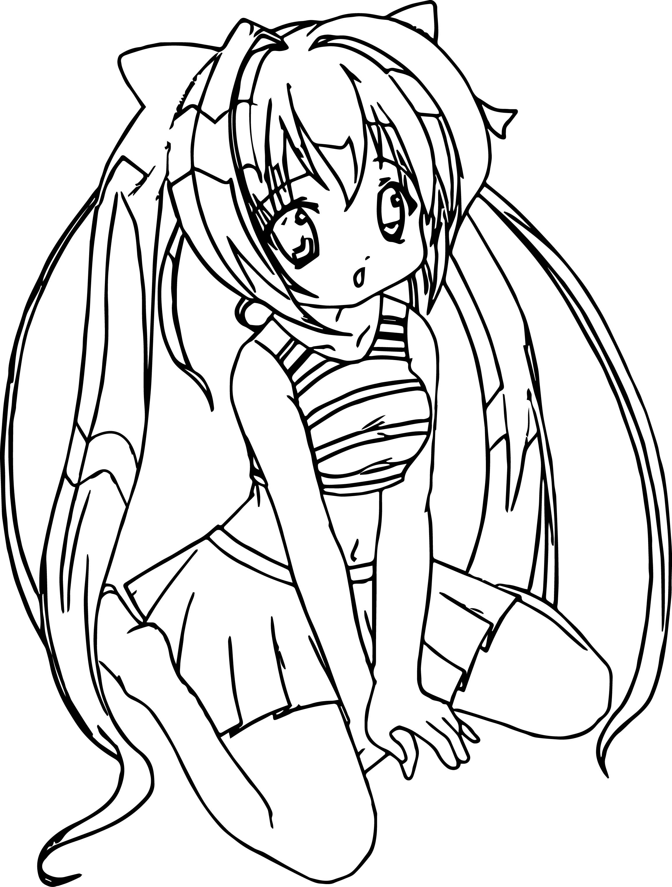 110+ Anime Coloring Pages Selection 81