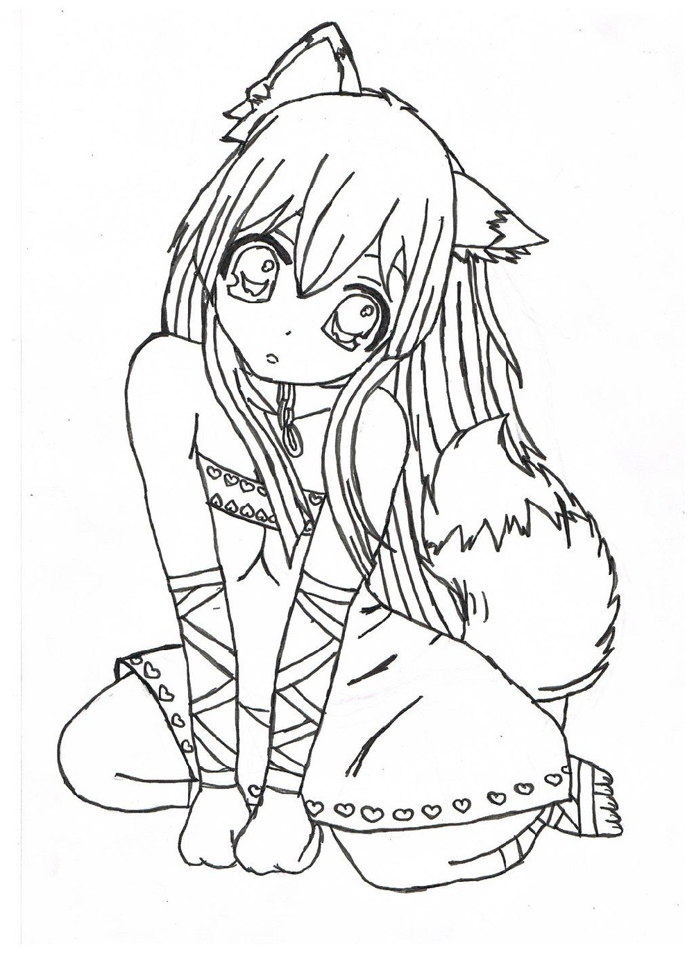 110+ Anime Coloring Pages Selection 83