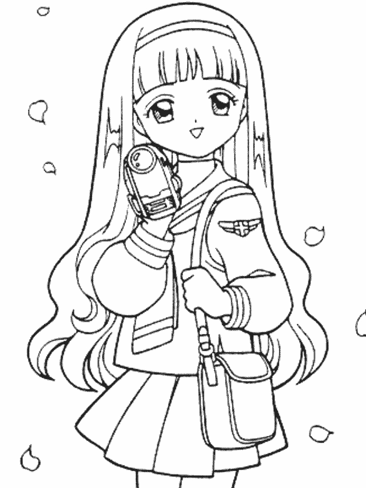 110+ Anime Coloring Pages Selection 96