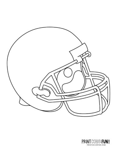 130+ Football Coloring Pages: Get Ready for Some Coloring Fun 108