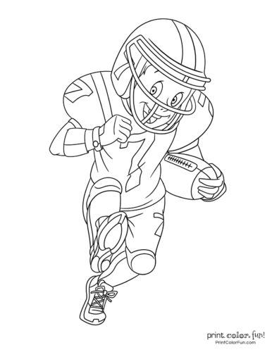 130+ Football Coloring Pages: Get Ready for Some Coloring Fun 112