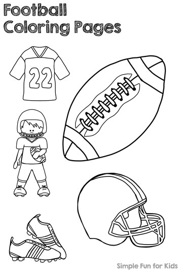 130+ Football Coloring Pages: Get Ready for Some Coloring Fun 113