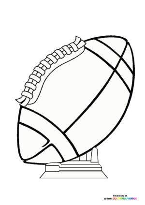 130+ Football Coloring Pages: Get Ready for Some Coloring Fun 116