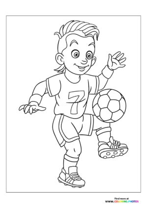 130+ Football Coloring Pages: Get Ready for Some Coloring Fun 119