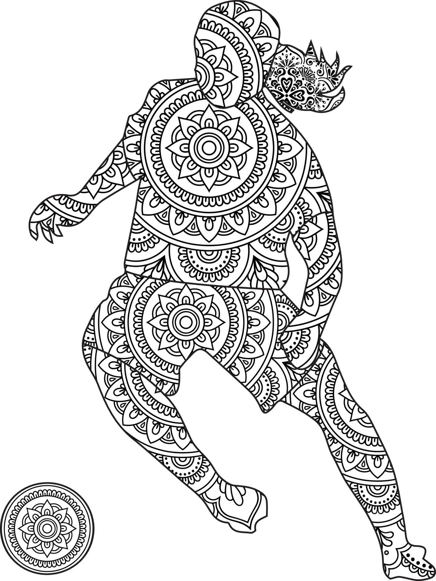 130+ Football Coloring Pages: Get Ready for Some Coloring Fun 12