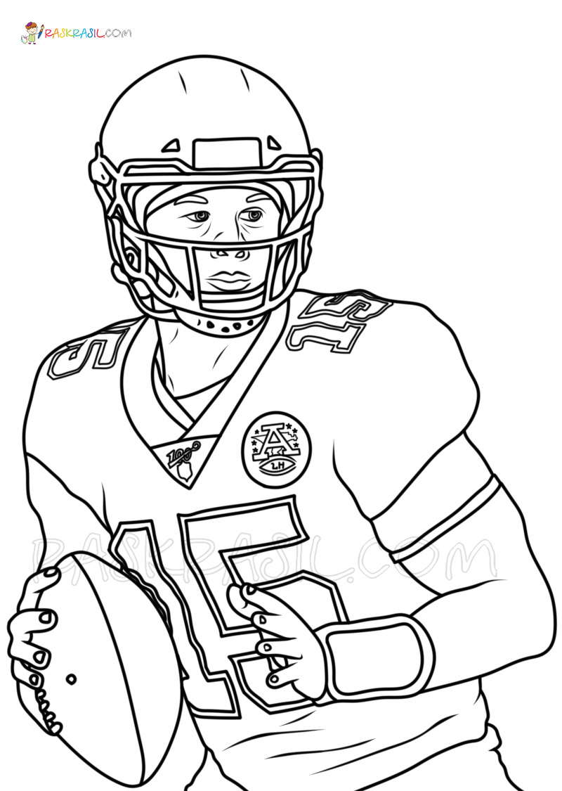 130+ Football Coloring Pages: Get Ready for Some Coloring Fun 18