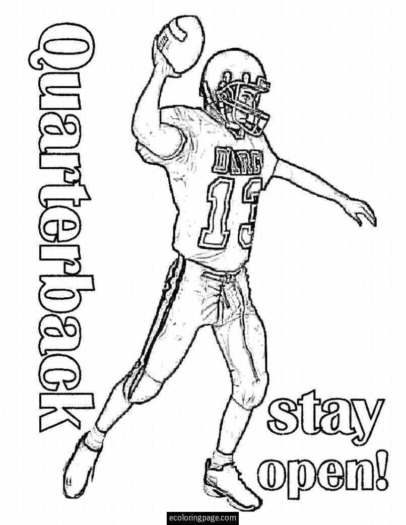 130+ Football Coloring Pages: Get Ready for Some Coloring Fun 19