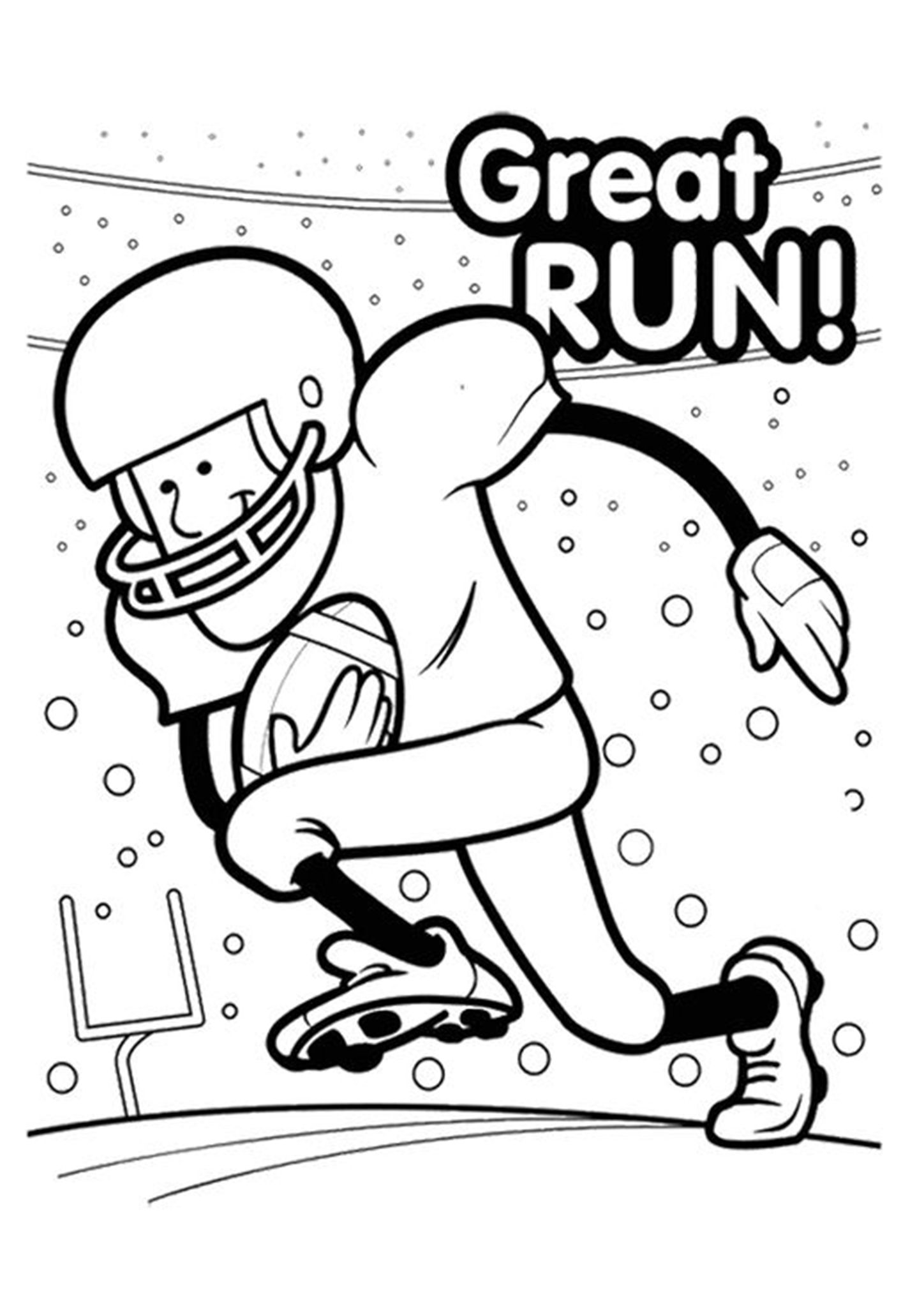 130+ Football Coloring Pages: Get Ready for Some Coloring Fun 30