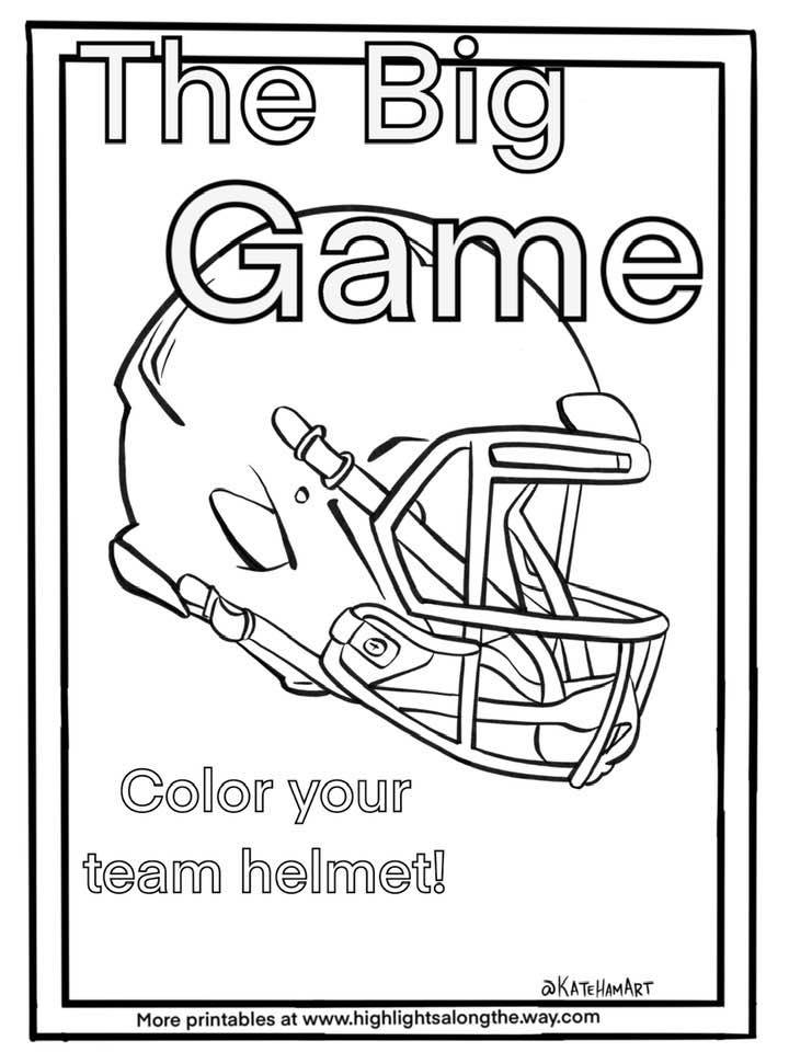 130+ Football Coloring Pages: Get Ready for Some Coloring Fun 45