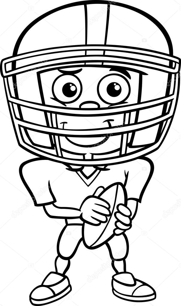 130+ Football Coloring Pages: Get Ready for Some Coloring Fun 48